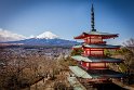 92 Mount Fuji, chureito pagoda